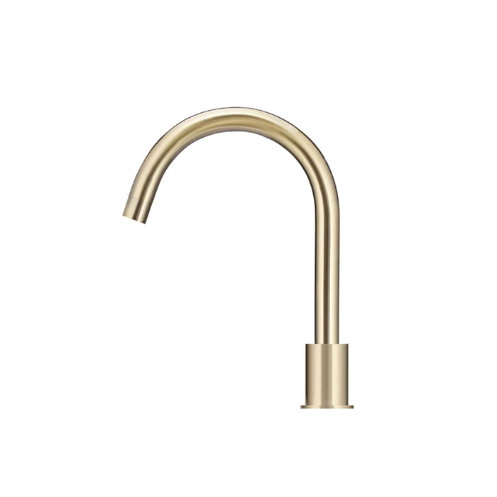 TIGER BRONZE ROUND HOB MOUNTED SWIVEL SPOUT