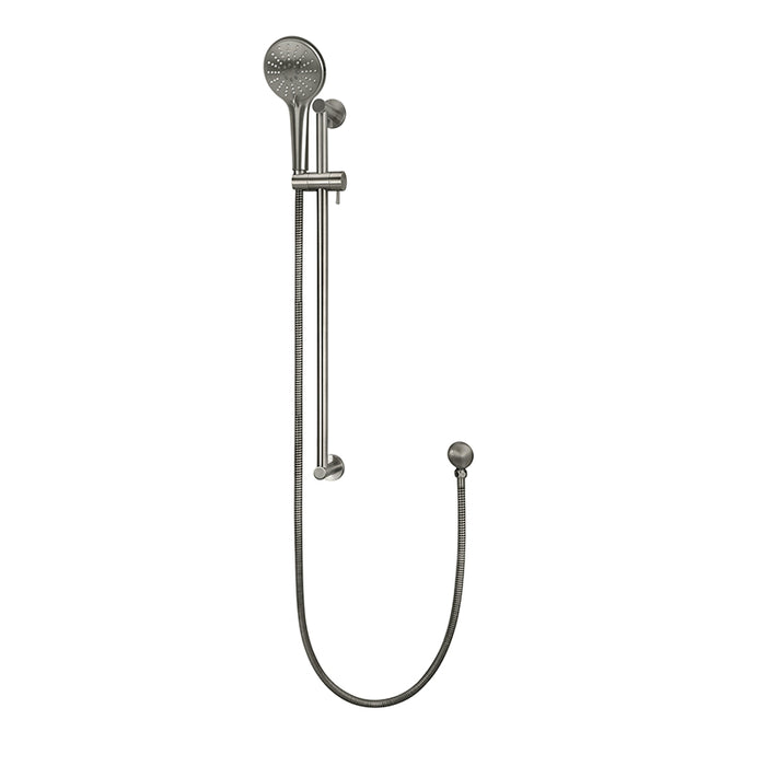 SHADOW ROUND THREE FUNCTION HAND SHOWER ON RAIL COLUMN