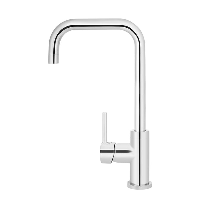 POLISHED CHROME ROUND KITCHEN MIXER TAP (MK02)