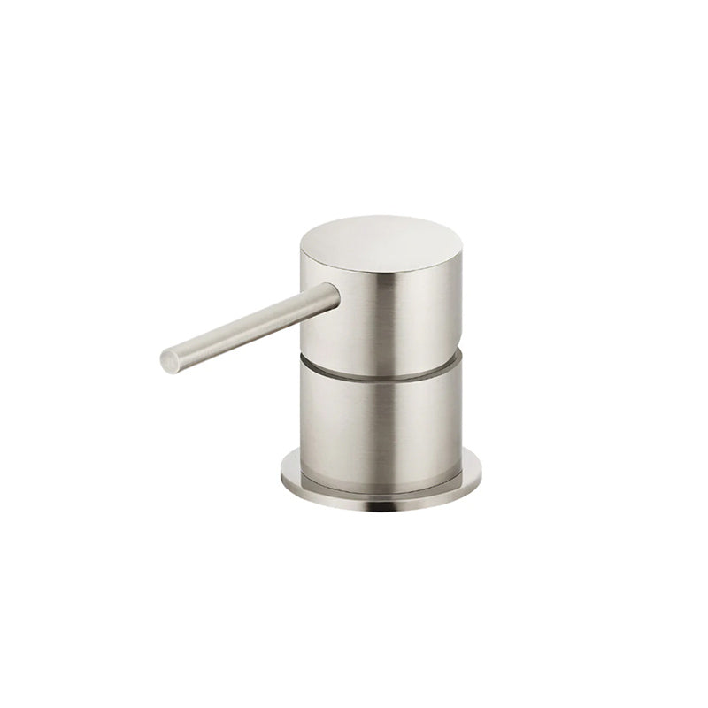 BRUSHED NICKEL ROUND DECK MIXER