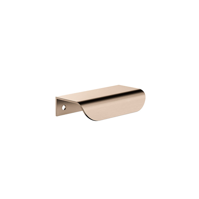 CHAMPAGNE ÖPPEN T-PULL CABINET HANDLE EDGE-PULL 75MM CABINET HANDLE (BRUSHED)