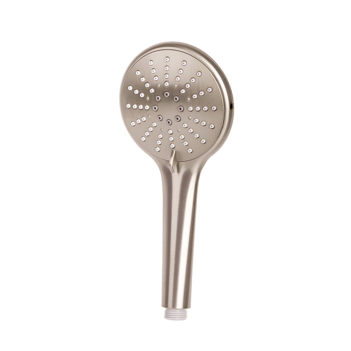 CHAMPAGNE ROUND HAND SHOWER WITH THREE FUNCTION