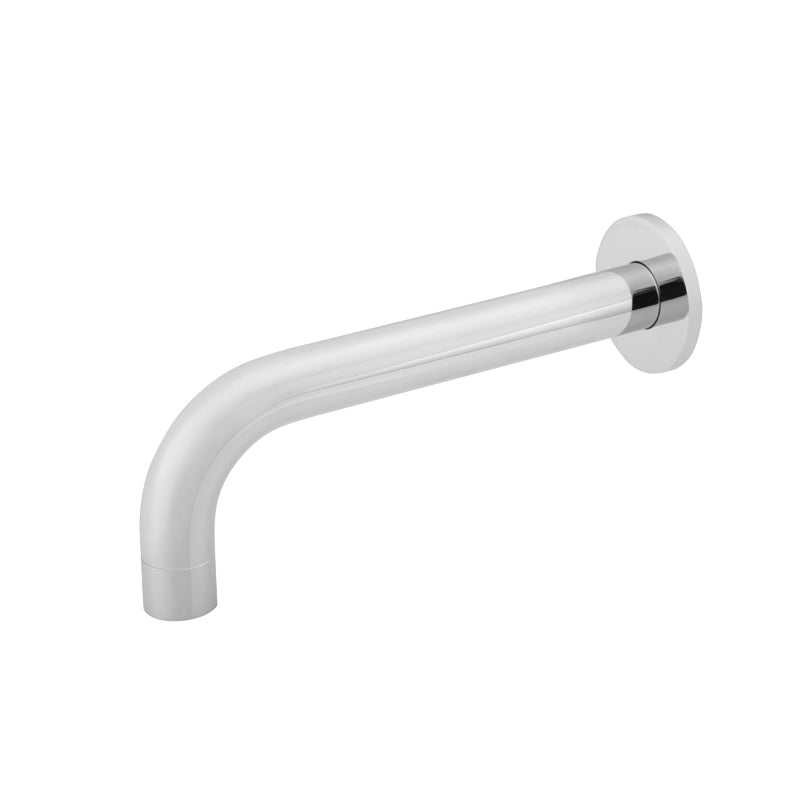 CHROME ROUND CURVED SPOUT