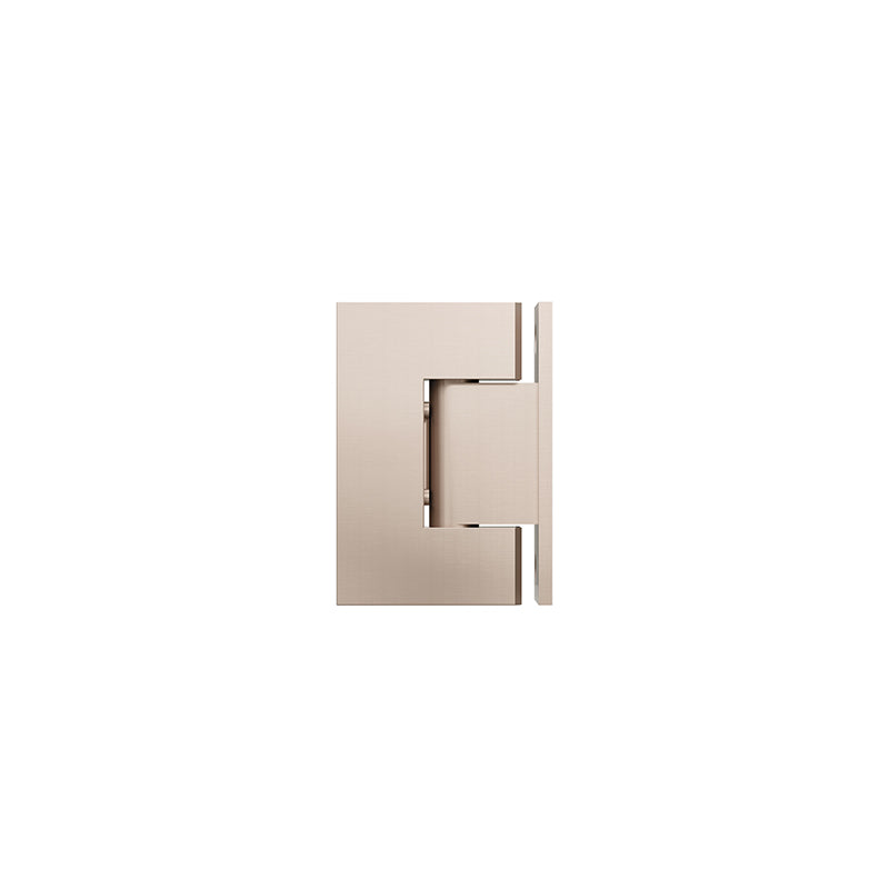 CHAMPAGNE GLASS TO WALL DOOR HINGE