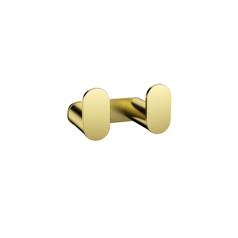 TIGER BRONZE CURVAE DOUBLE ROBE HOOK