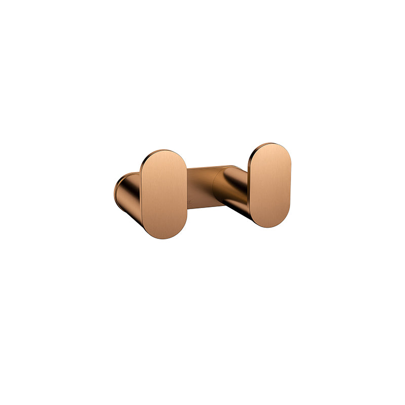 LUSTRE BRONZE CURVAE DOUBLE ROBE HOOK