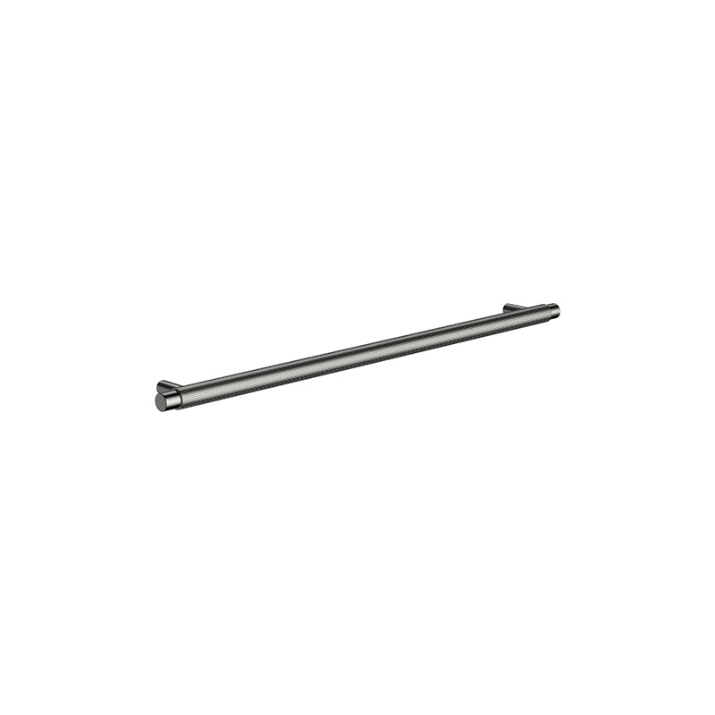 SHADOW ÖPPEN ROUND PULL 328MM CABINET HANDLE (LINEAR KNURLED)