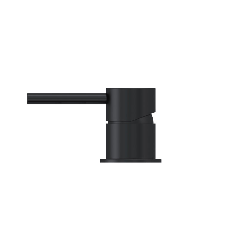 MATTE BLACK ROUND DECK MIXER