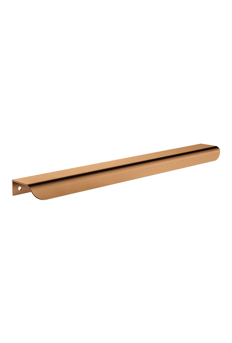 LUSTRE BRONZE ÖPPEN EDGE-PULL 300MM CABINET HANDLE (BRUSHED)
