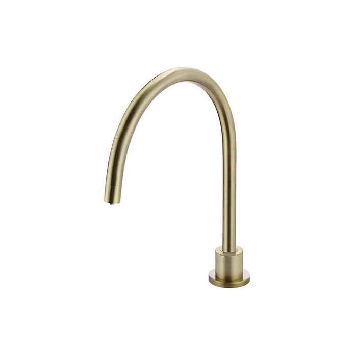 TIGER BRONZE ROUND HIGH-RISE SWIVEL HOB SPOUT