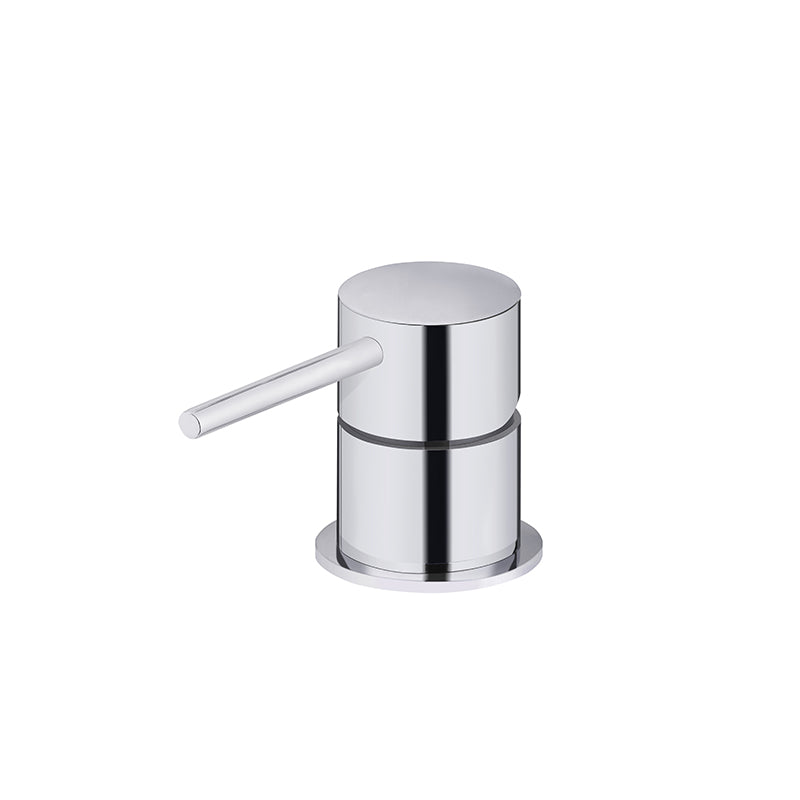 POLISHED CHROME ROUND DECK MIXER
