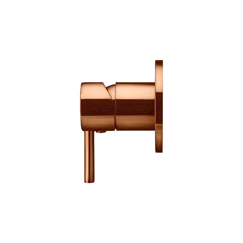 LUSTRE BRONZE ROUND WALL MIXER SHORT PIN-LEVER