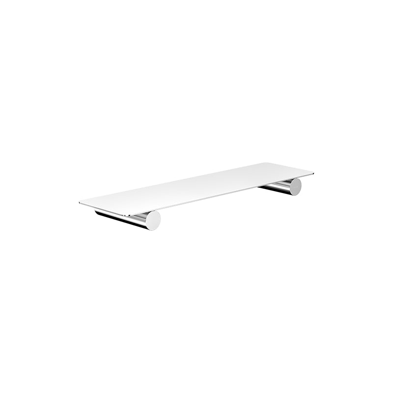 CHROME CURVAE SHOWER SHELF 400MM