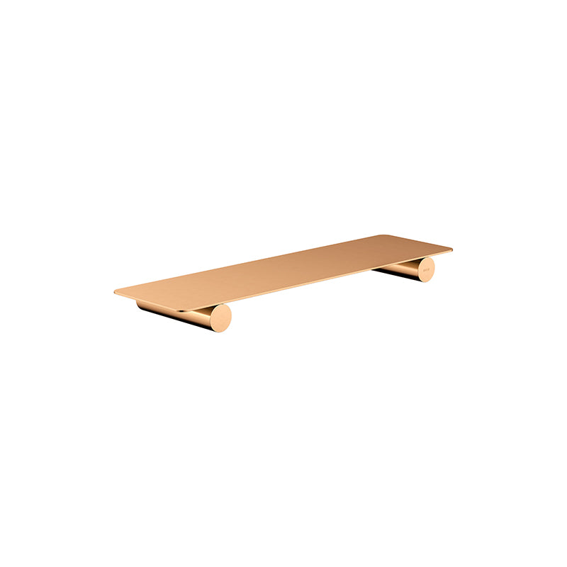 LUSTRE BRONZE CURVAE SHOWER SHELF 400MM