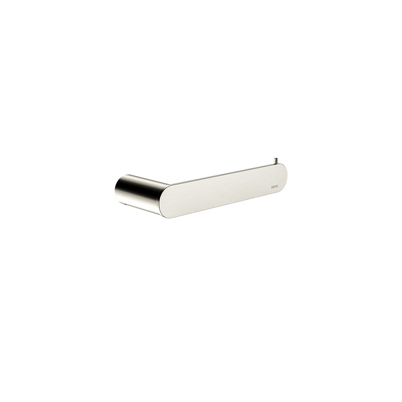 BRUSHED NICKEL CURVAE TOILET ROLL HOLDER