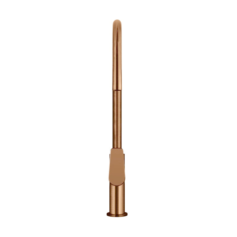 LUSTRE BRONZE ROUND ROUND PADDLE PICCOLA PULL OUT KITCHEN MIXER TAP