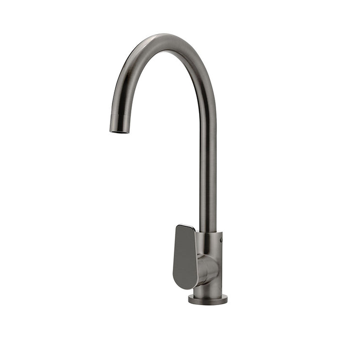 SHADOW ROUND KITCHEN MIXER TAP WITH PADDLE HANDLE