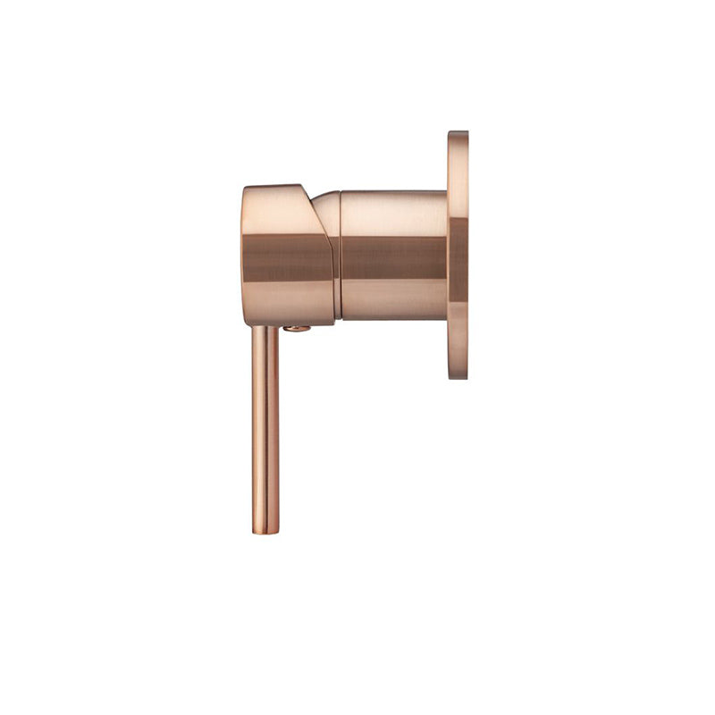 CHAMPAGNE ROUND WALL MIXER