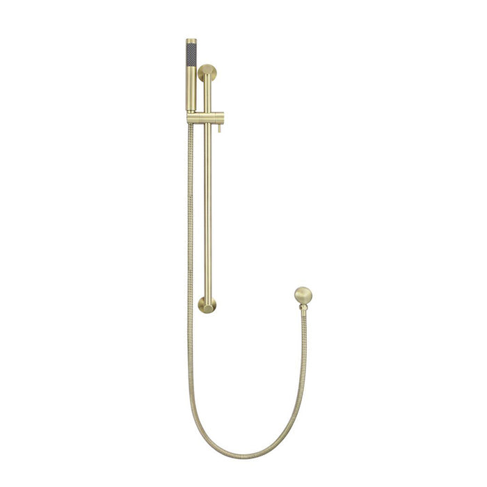 TIGER BRONZE ROUND SHOWER ON RAIL COLUMN