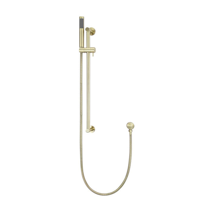 TIGER BRONZE ROUND SHOWER ON RAIL COLUMN