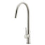 PVD BRUSHED NICKEL ROUND PICCOLA PULL OUT KITCHEN MIXER TAP