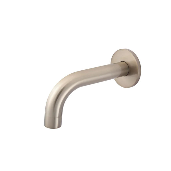 CHAMPAGNE ROUND CURVED SPOUT 130MM