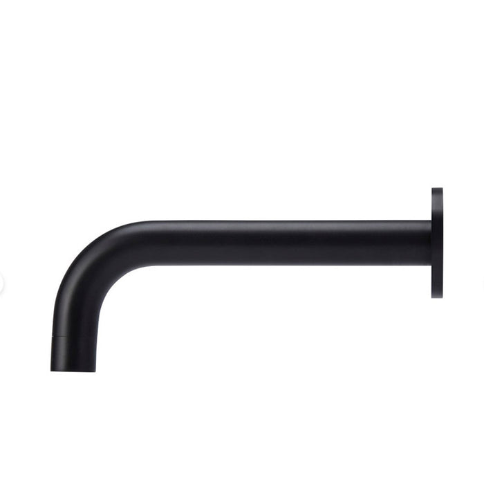 MATT BLACK ROUND CURVED SPOUT