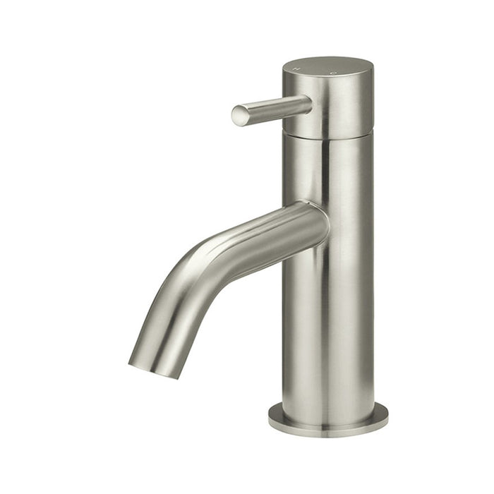 BRUSHED NICKEL PICCOLA BASIN MIXER TAP