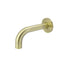 TIGER BRONZE ROUND CURVED SPOUT 130MM