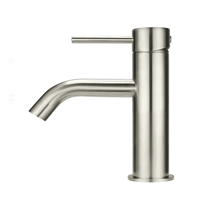 BRUSHED NICKEL PICCOLA BASIN MIXER TAP