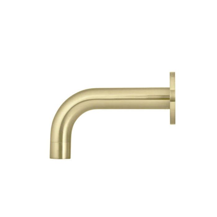 TIGER BRONZE ROUND CURVED SPOUT 130MM