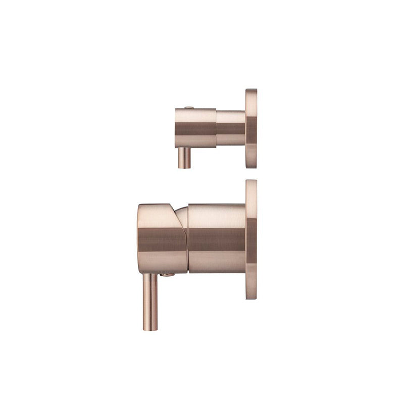CHAMPAGNE ROUND DIVERTER MIXER