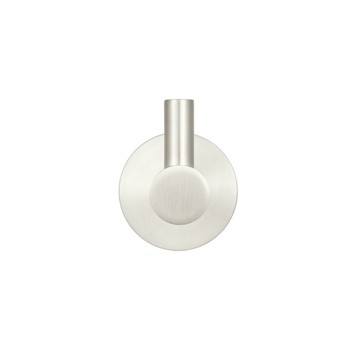 BRUSHED NICKEL ROUND ROBE HOOK