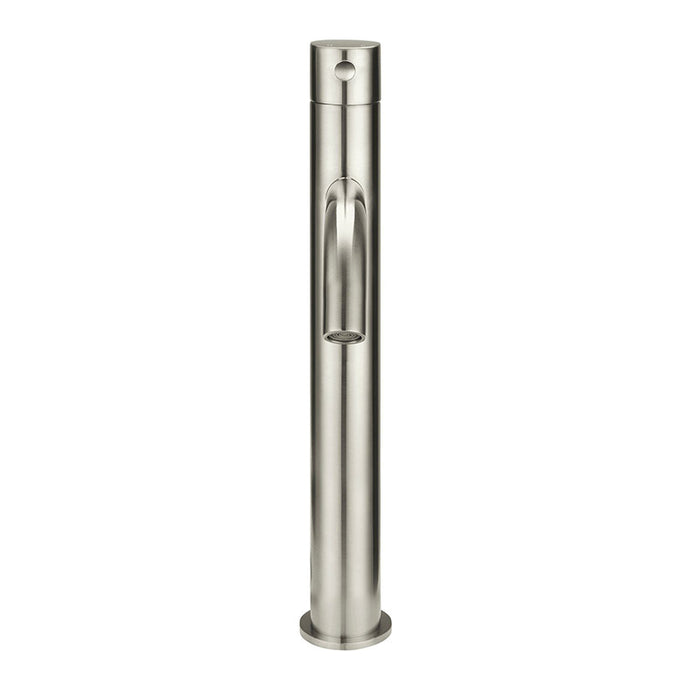 BRUSHED NICKEL PICCOLA TALL BASIN MIXER TAP