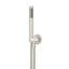 PVD BRUSHED NICKEL ROUND HAND SHOWER ON FIXED BRACKET