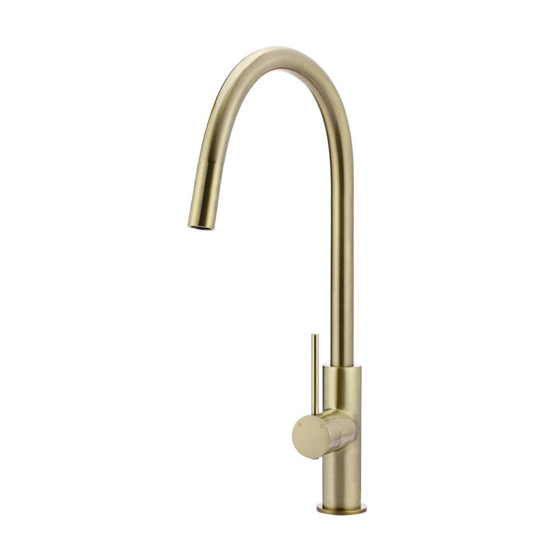 TIGER BRONZE ROUND PICCOLA PULL OUT KITCHEN MIXER TAP