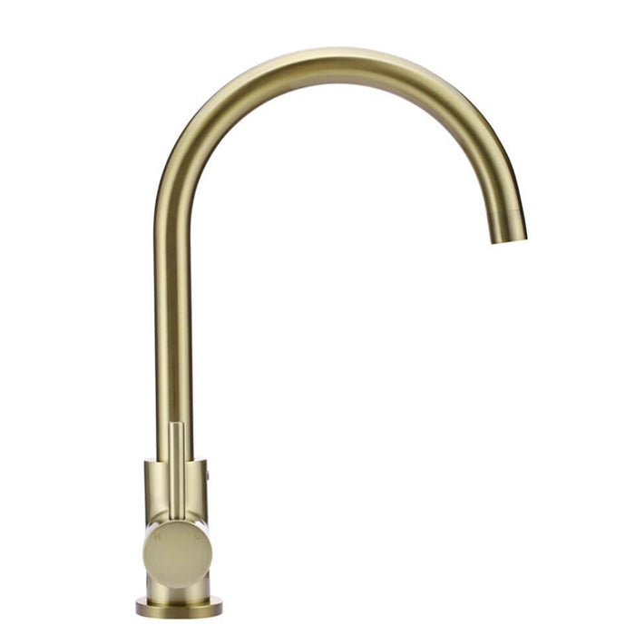 TIGER BRONZE ROUND KITCHEN MIXER TAP