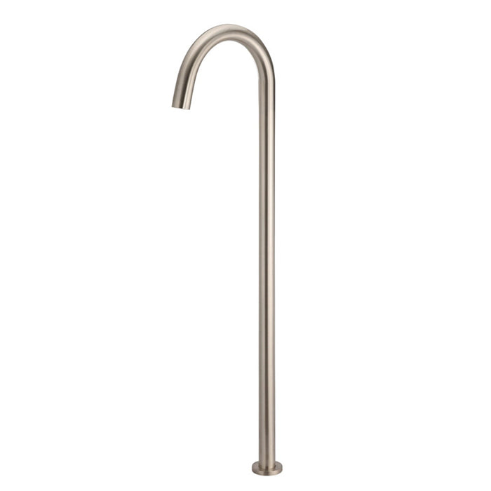 CHAMPAGNE ROUND FREESTANDING BATH SPOUT