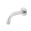 CHROME ROUND CURVED SPOUT 130MM