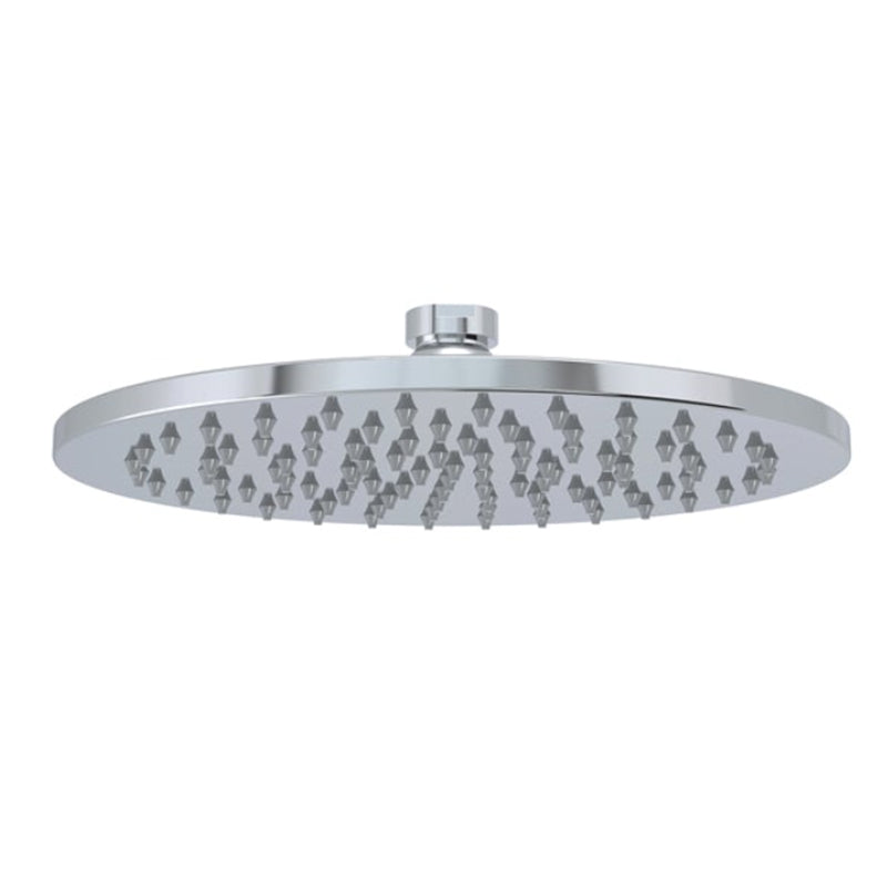 POLISHED CHROME ROUND SHOWER ROSE 200MM
