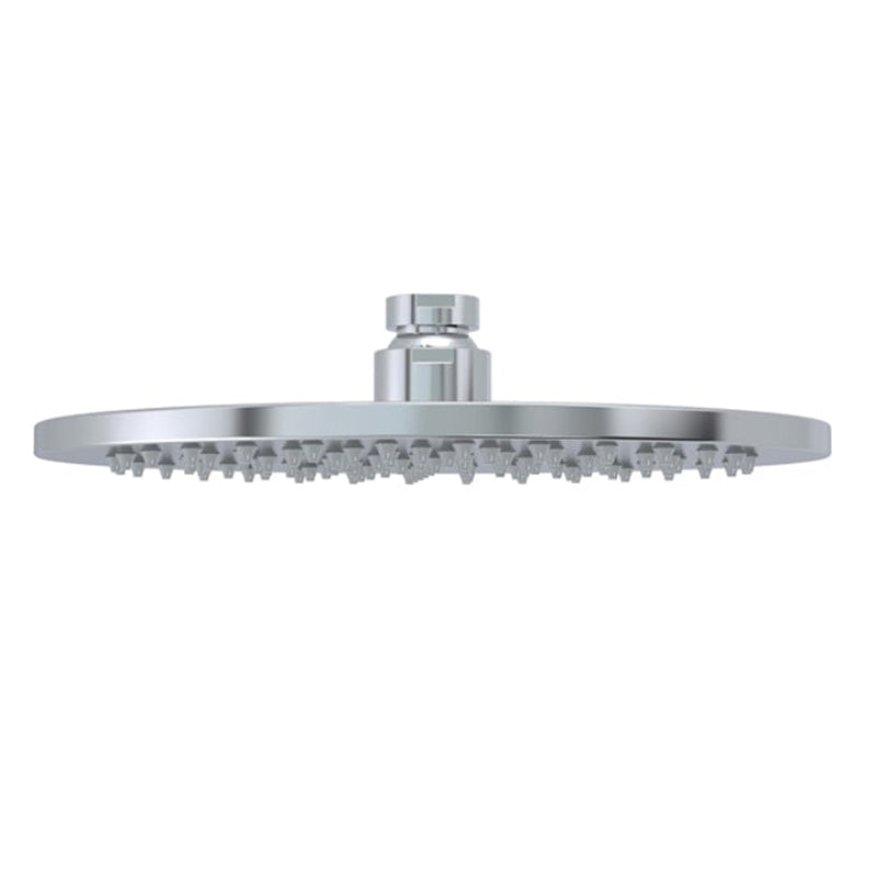 POLISHED CHROME ROUND SHOWER ROSE 200MM