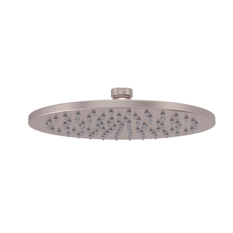 CHAMPAGNE ROUND SHOWER ROSE 200MM