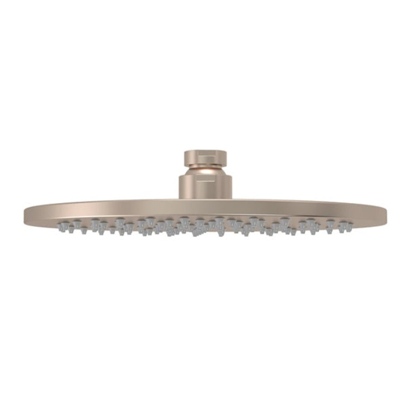 CHAMPAGNE ROUND SHOWER ROSE 200MM