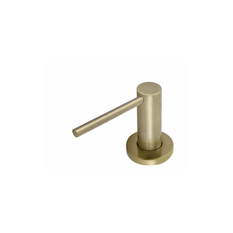 TIGER BRONZE ROUND SOAP DISPENSER